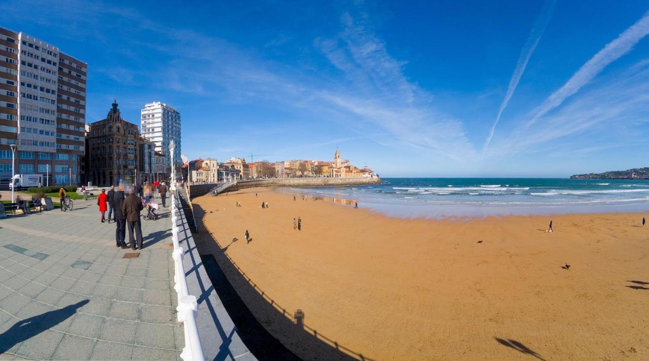 Apartamentos La Gringa Centro Gijon II Obra Nueva Con Posibilidad De Parking Exteriör bild